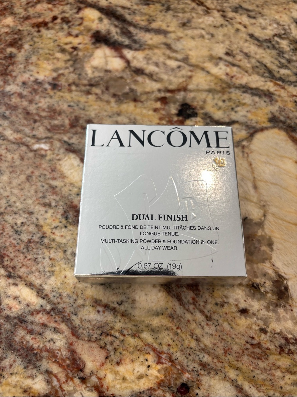 Lancôme Dual Finish Powder Foundation - Suede 470 NIB - Picture 2 of 6